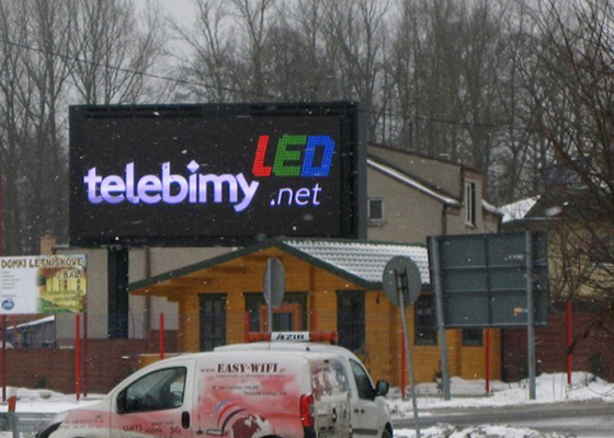 P20mm Outdoor reclame LED-scherm digitale Billboards in Polen