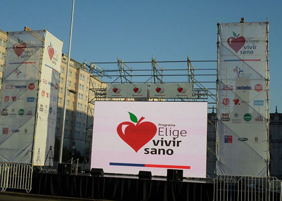 1R1G1B geleide Videovertoning, P6mm de Binnen Geleide Schermen voor Huur